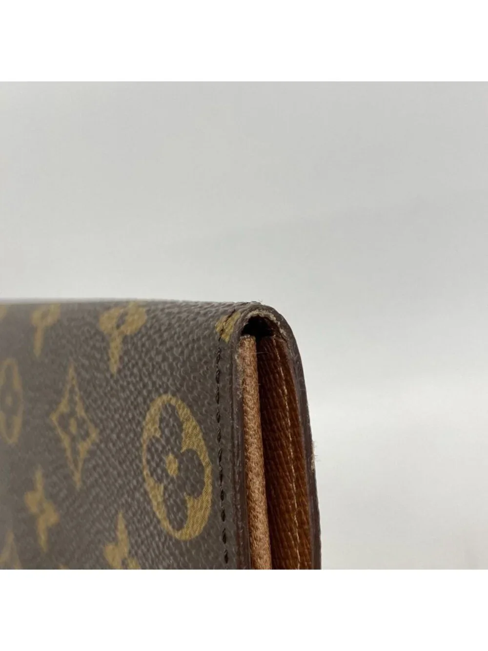 Louis Vuitton Wallet Monogram Porte-Monnaie Cles Brown